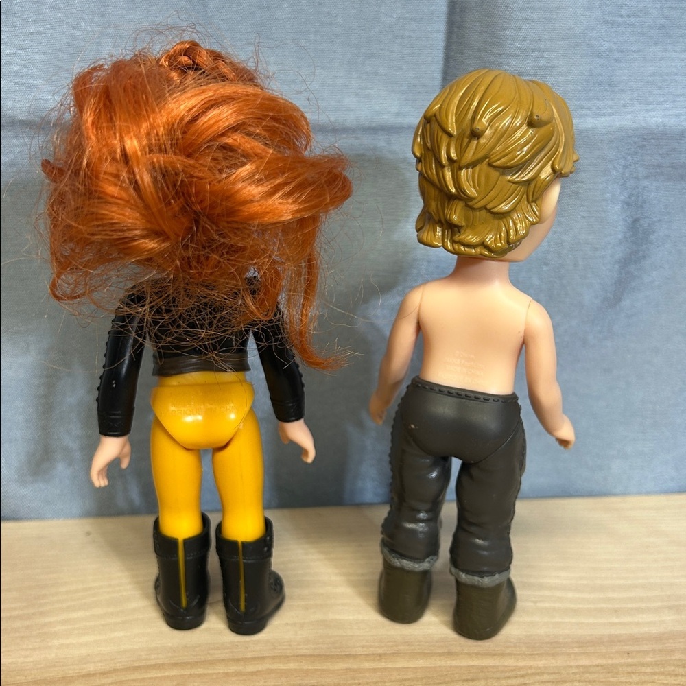 Disney Frozen Jakks Pacific Kristoff and Anna Toddler Dolls 6 inches tall - Picture 2 of 3